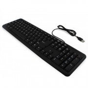 Tastatura cu fir, USB, format US QWERTY, diverse modele brand, second hand